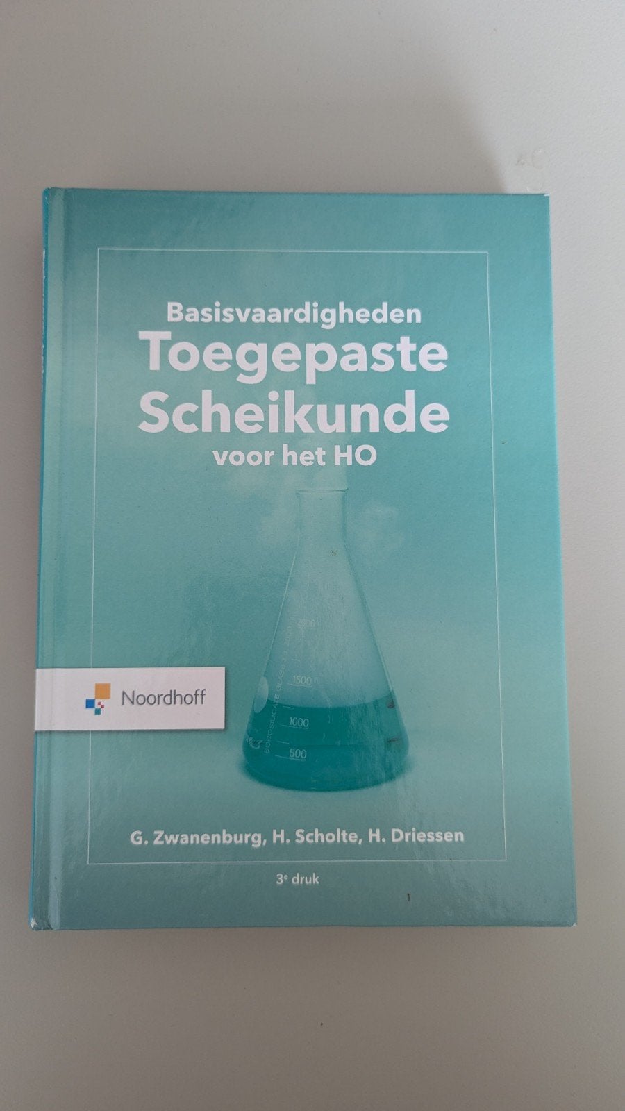Scheikunde boek Basiskwalificatie Toegespitste Scheikunde, Boeken, Onbekend, Zo goed als nieuw, Beta, HBO