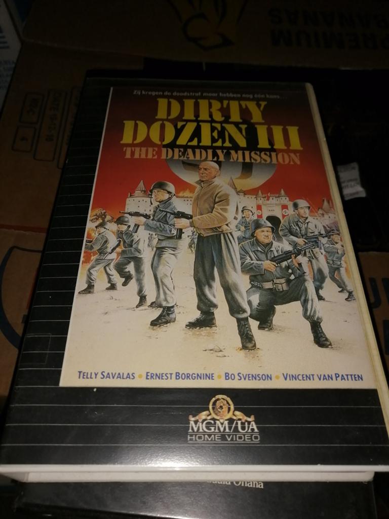 VHS ex-rental - The Dirty Dozen III, Vanaf 16 jaar, Ophalen of Verzenden, Gebruikt, Horror