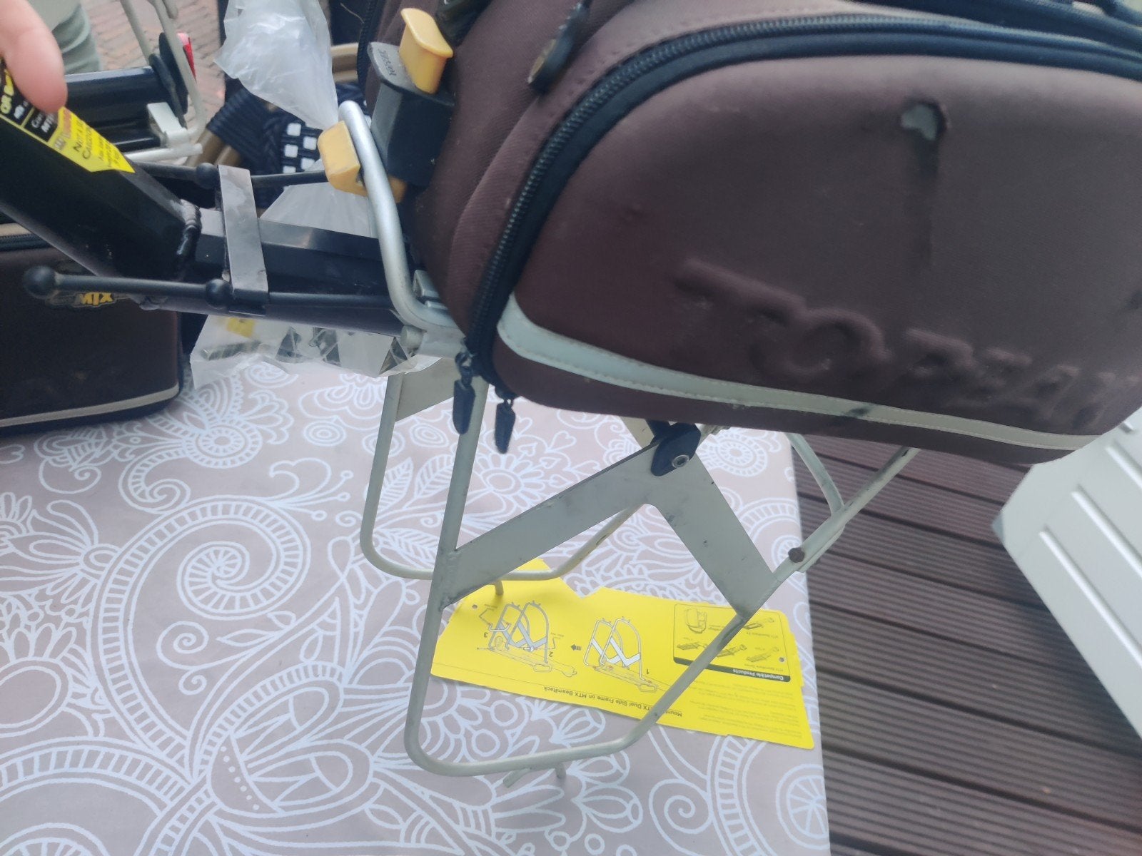 Topeak MTX DPX fietstassen met bagagedrager en zijframes, Ophalen, Gebruikt, Topeak