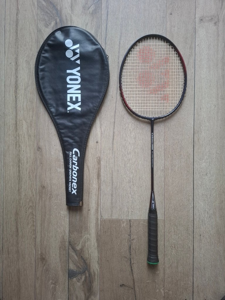 Badminton racket Yonex Carbonex, Ophalen of Verzenden, Gebruikt, Racket(s)
