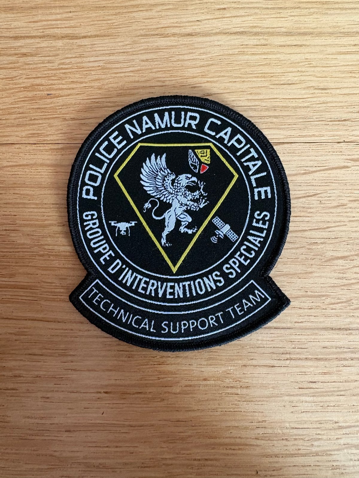 Politie Namur Capitale Speciale Interventie Team Patch, Ophalen of Verzenden, Overige gebieden, Embleem of Badge