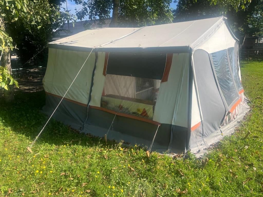 Mooie vouwwagen, Caravans en Kamperen, Ophalen, Alpenkreuzer, Beige, Aanwezig