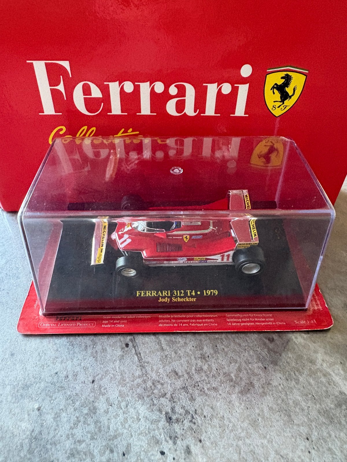 Ferrari 312 T4 1979 Jody Scheckter schaalmodel, Ophalen of Verzenden, Zo goed als nieuw, Auto, Overige merken