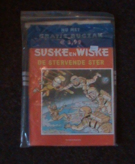 Suske en wiske De stervende ster met Groene rugzak, Eén stripboek, Ophalen of Verzenden, Nieuw