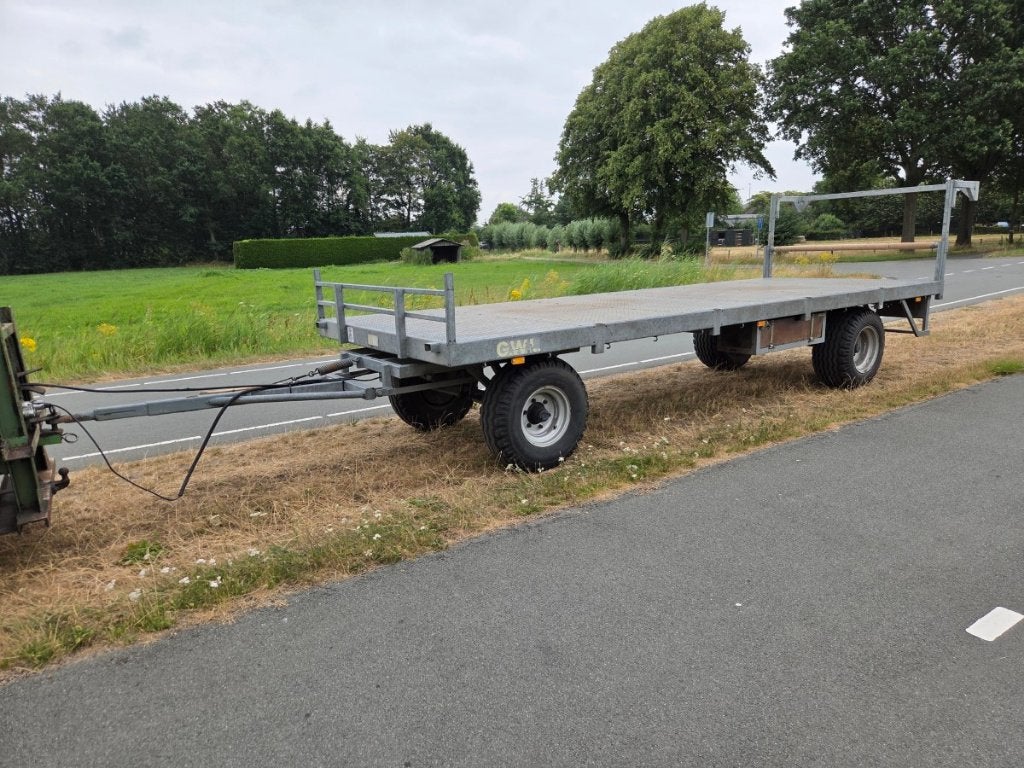Div.Balen wagen, 5t - 14 ton jadico landbouwwagen platte GWL, Ophalen, Oogstmachine