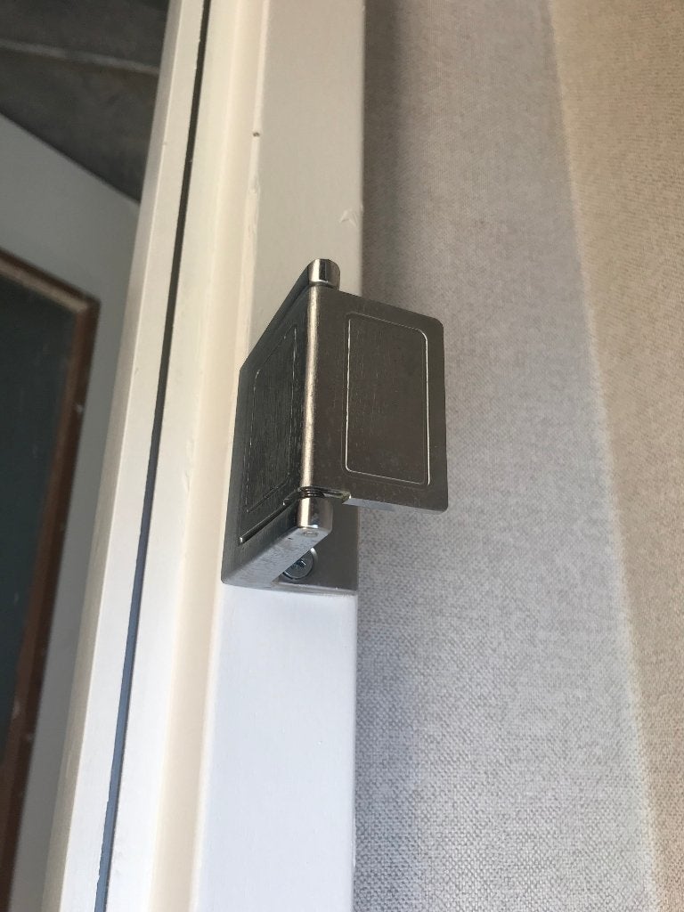 Kierstandhouder Hulpmiddel tegen indringers, Ophalen, Nieuw, Buitendeur, 120 cm of meer