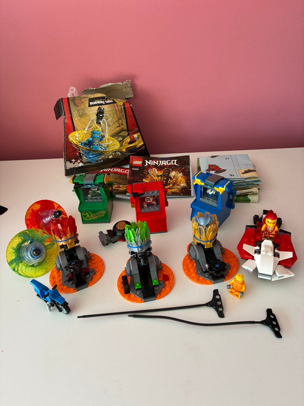 Lego Ninjago, Ophalen, Gebruikt