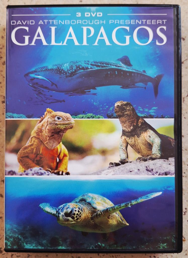 David Attenborough presenteert: Galapagos (3 DVD Boxset), Gebruikt, Alle leeftijden, Boxset, Natuur