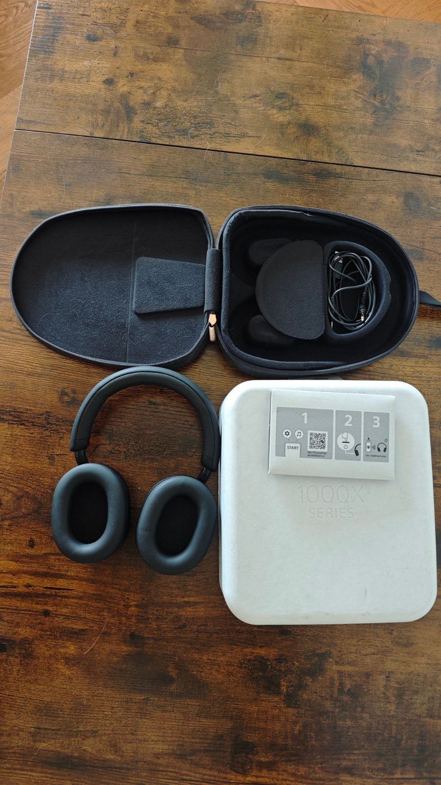 Sony WH-1000XM5 Noise Cancelling Koptelefoon Zwart, Ophalen of Verzenden, Zo goed als nieuw, Zwart, Draadloos