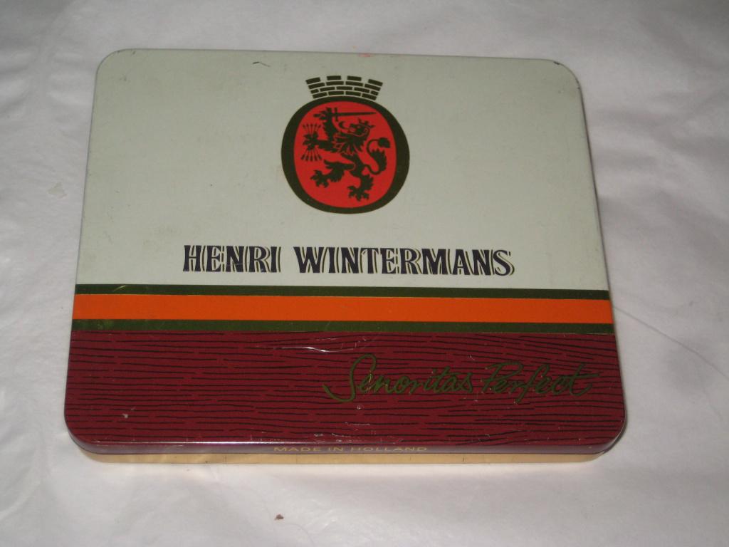 blikje sigaren henri wintermans senoritas perfect, Ophalen of Verzenden, Zo goed als nieuw, Overige