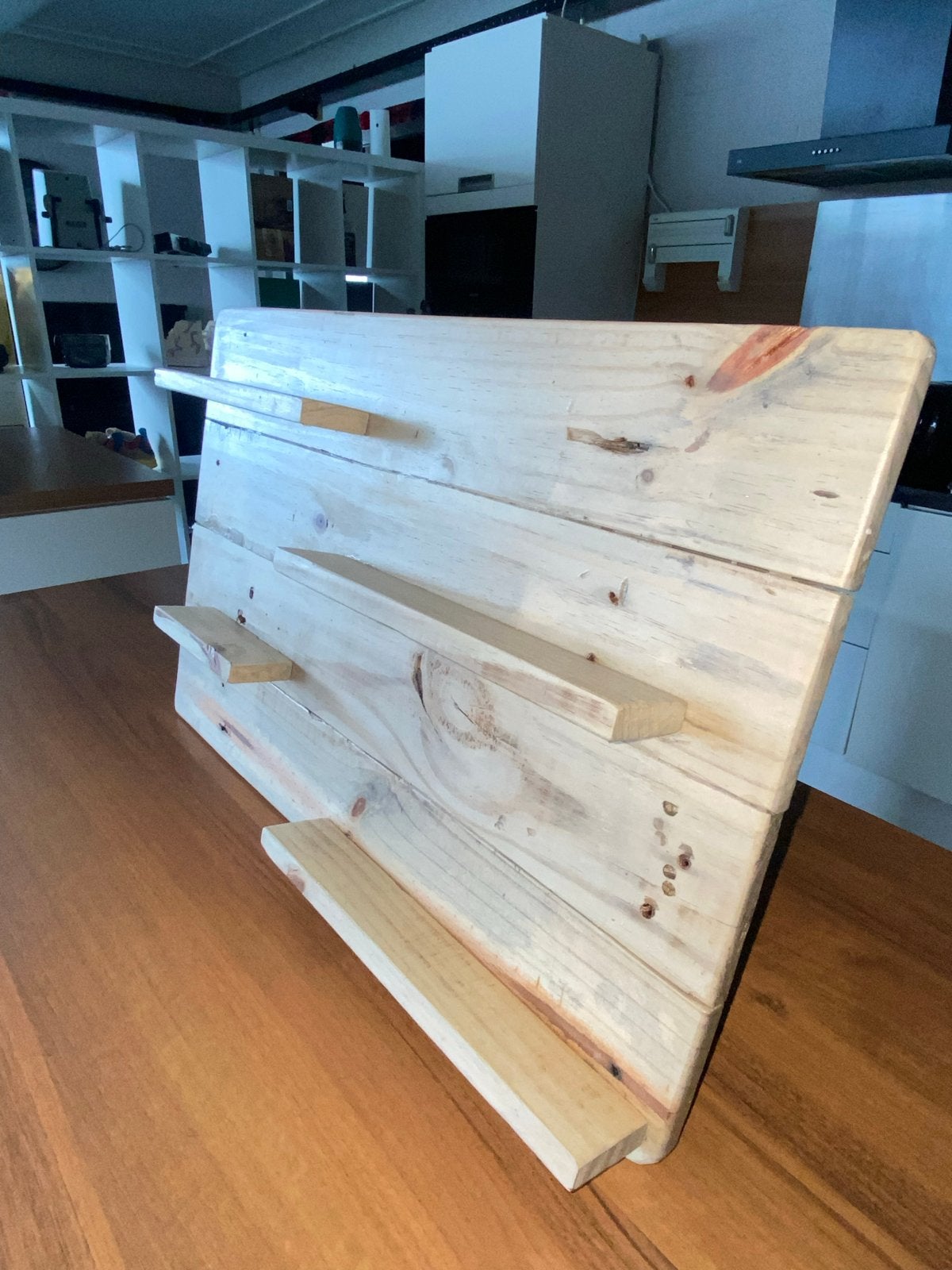 Houten Pallet Plankje / Rekje - Handgemaakt, Ophalen, Gebruikt