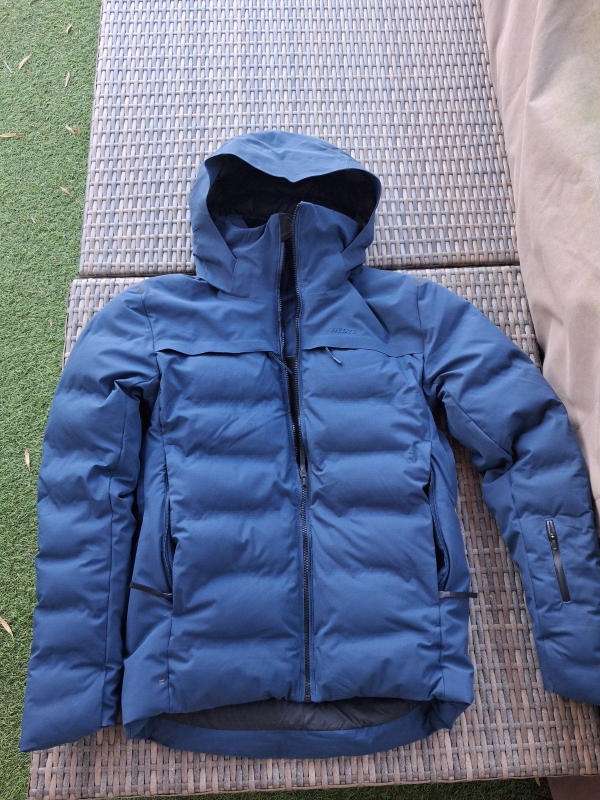 winter/ski jas wedze Decathlon maat s, Wedze, Blauw, Overige maten, Ophalen of Verzenden