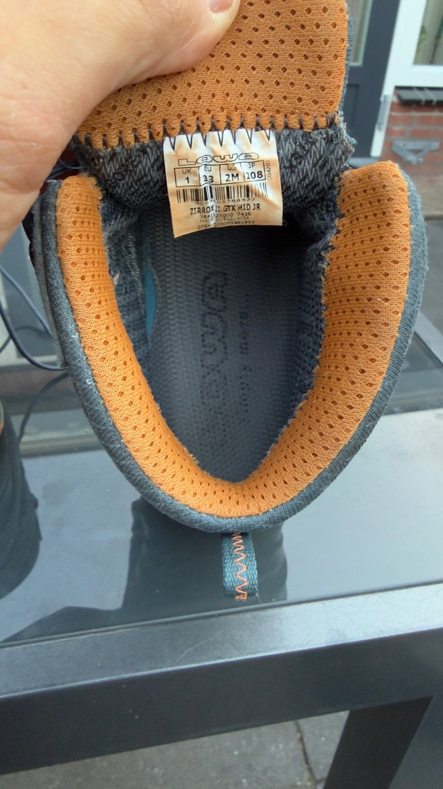 LOWA kinder berg/wandel schoenen maat 33, Gebruikt, Jongen of Meisje, Schoenen, Ophalen of Verzenden