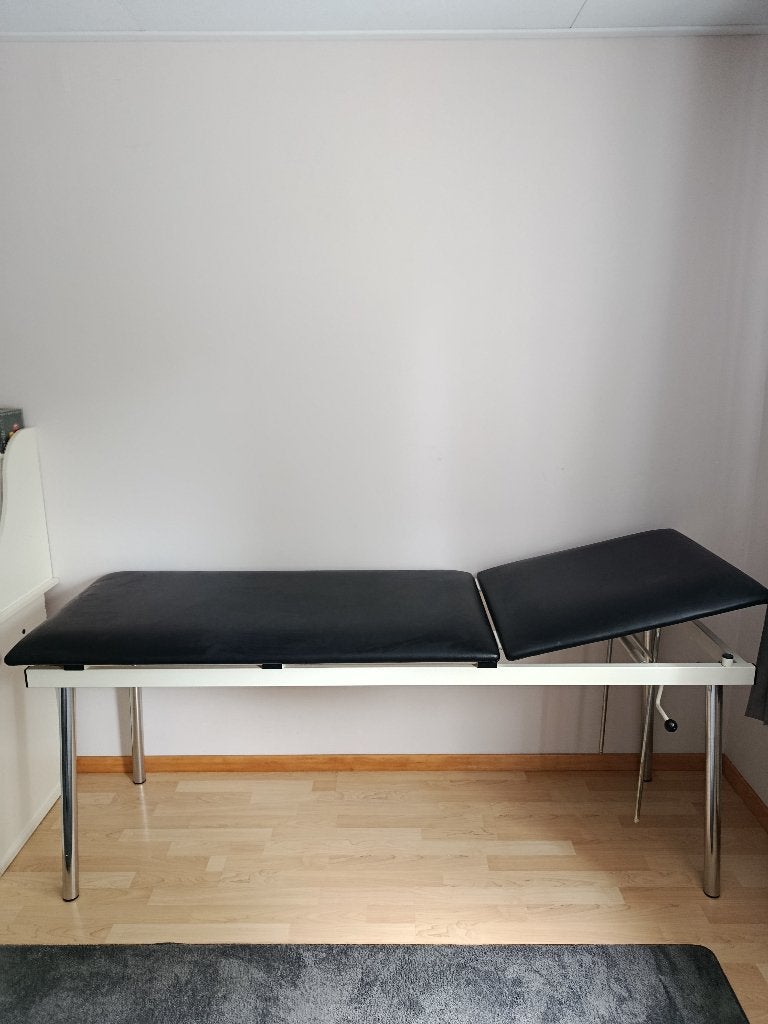 Behandeltafel zwart 180x68, Sport en Fitness, Massageproducten, Ophalen, Gebruikt, Massagetafel