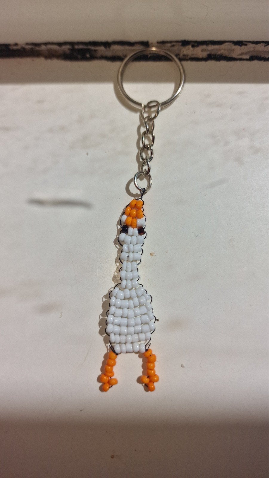 Handmade Beaded Goose – Super Cute & One of a Kind!, Verzenden, Nieuw, Dier of Natuur