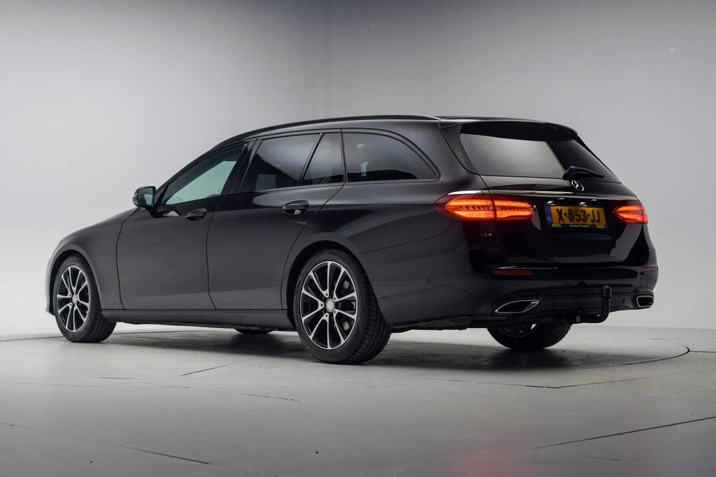 Mercedes-Benz E-Klasse Estate 200 Prestige Plus Aut. [ Schui, Auto's, Automaat, Gebruikt, 4 cilinders, Zwart