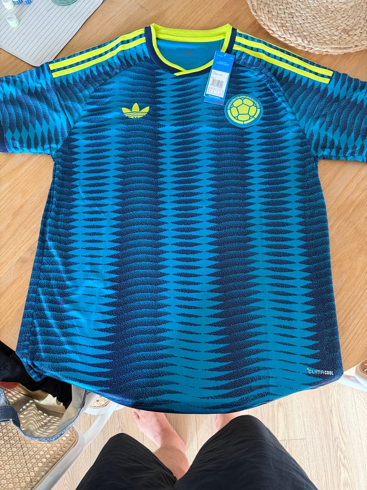 Adidas Colombia 2026 uitshirt - Nieuw met labels, Sport en Fitness, Maat XL, Ophalen of Verzenden, Nieuw, Shirt