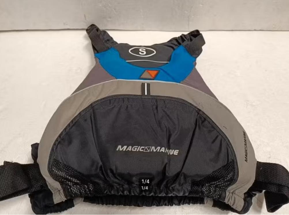 Kanovest magic marine maat s (40-60kg), Gebruikt, Ophalen of Verzenden, Dame of Heer, Reddingsvest of Zwemvest