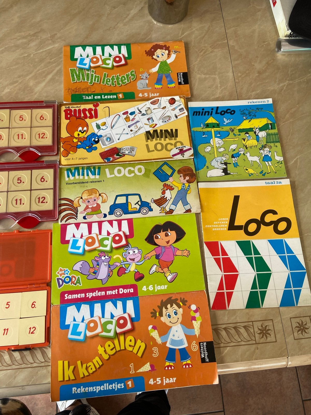 Grote collectie Mini Loco en Loco leerspellen, Kinderen en Baby's, Speelgoed | Educatief en Creatief, Ophalen of Verzenden, Gebruikt