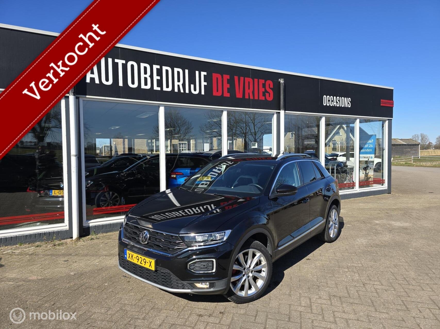 Volkswagen T-Roc 1.5 TSI Sport ACC/Virtual/Camera/18Inch/NAP, Euro 6, 4 cilinders, 150 pk, Zwart