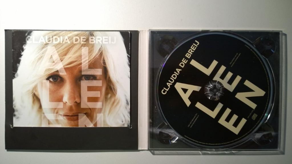 Claudia de Breij - Alleen, Ophalen of Verzenden, Zo goed als nieuw, Pop