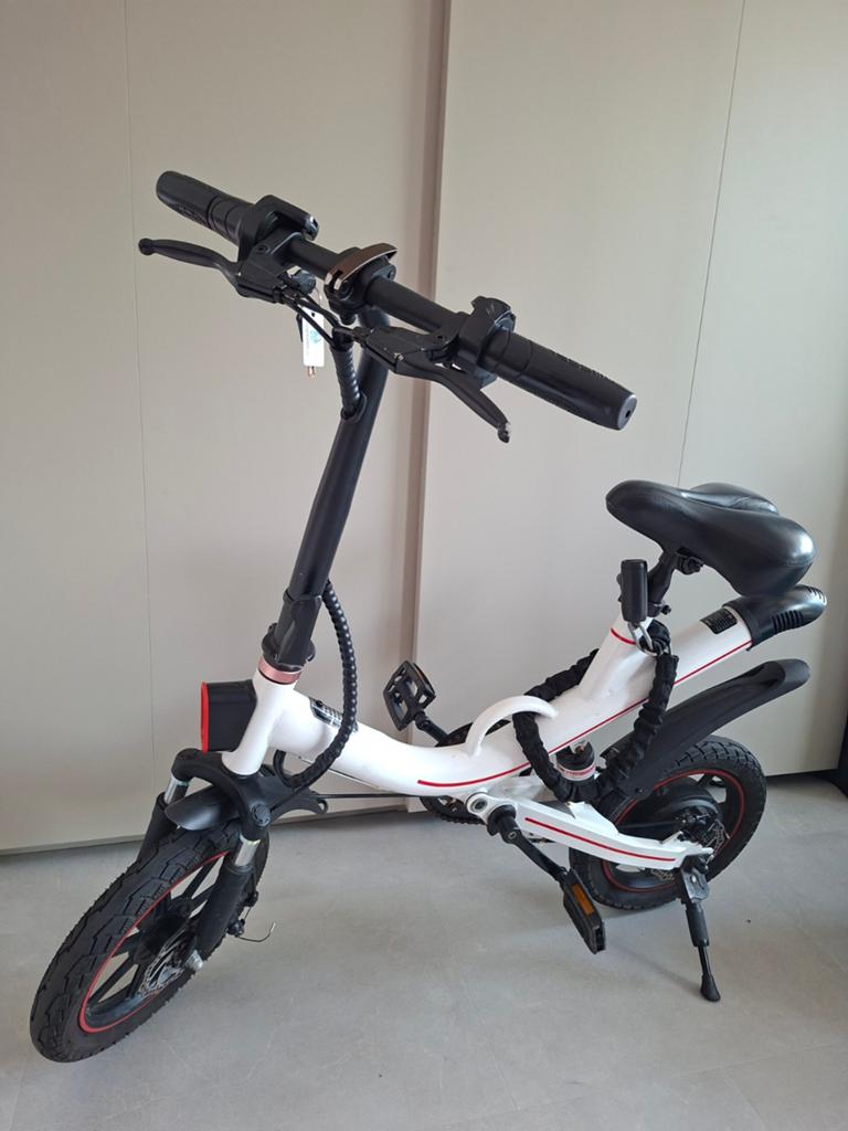 Vouwfiets e-bike 25 km/u met gashendel en oplader, Fietsen en Brommers, Fietsen | Vouwfietsen, Ophalen
