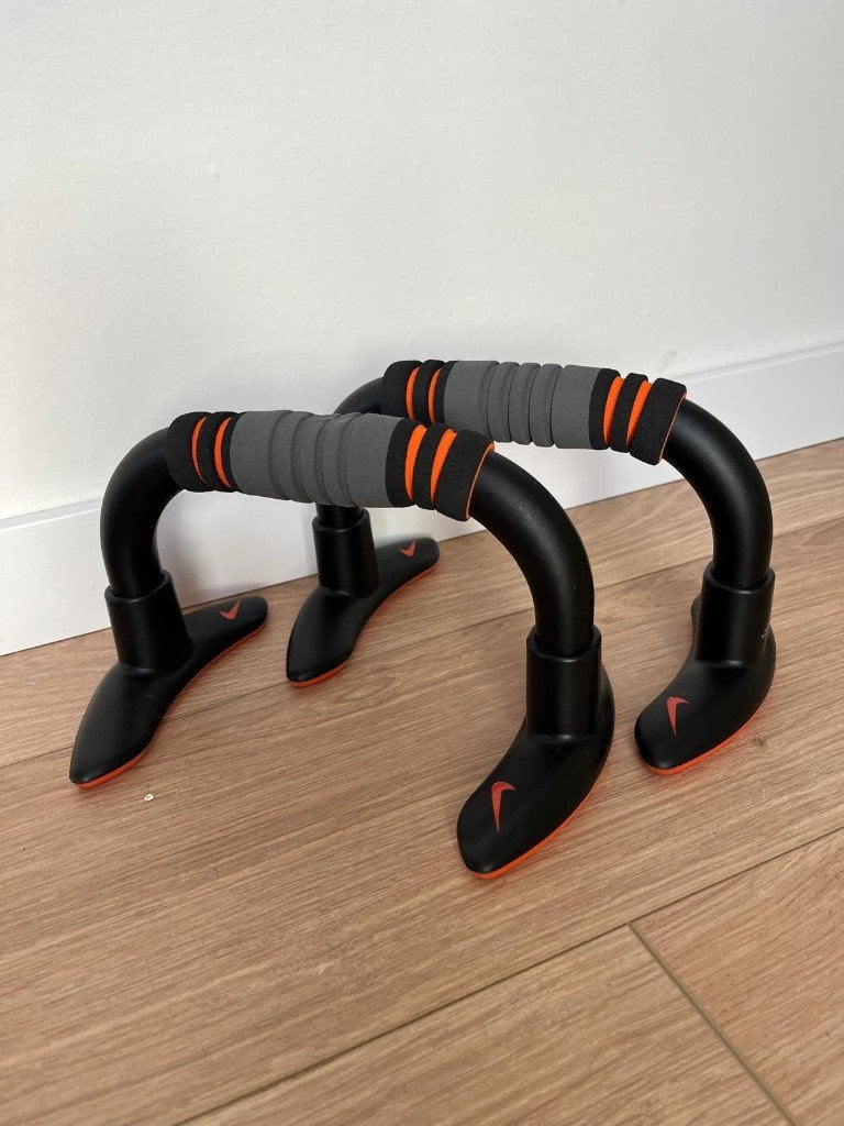 2-delige Nike Push-Up Standaards – Antislip, Ophalen of Verzenden, Gebruikt, Kunststof, Hometrainer