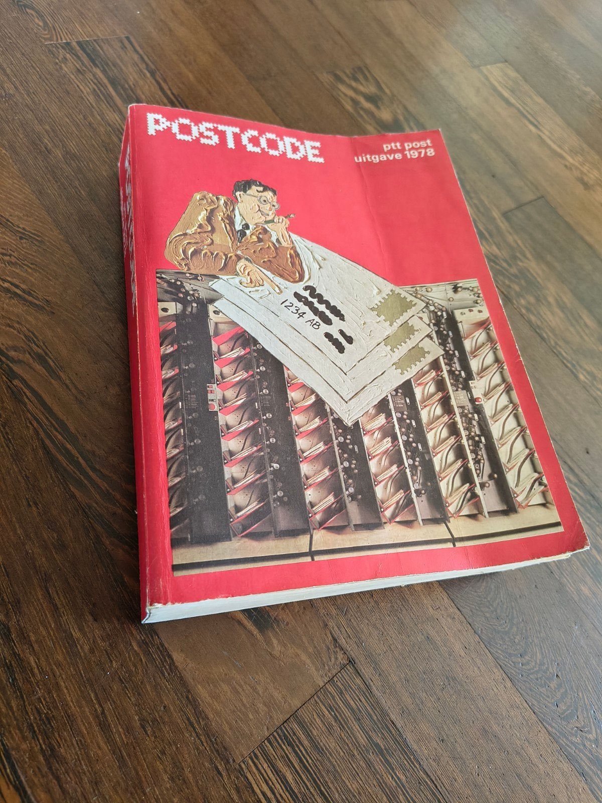 Postcode boek PTT Post uitgave 1978, Ophalen of Verzenden, Gelezen, Overige typen