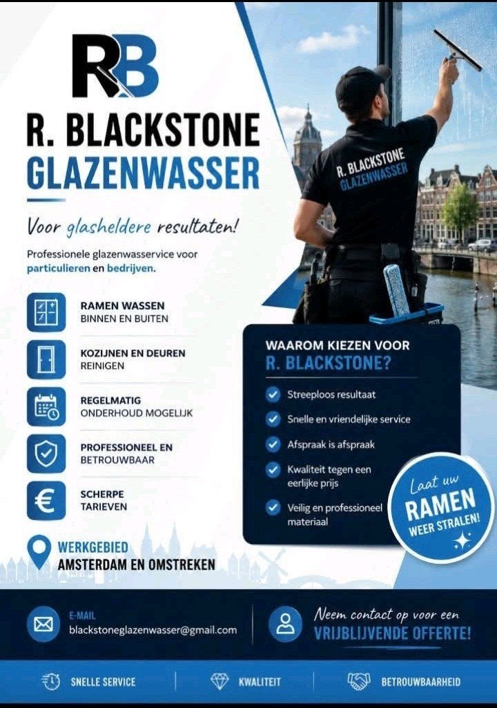 Glazenwasser, Ophalen of Verzenden