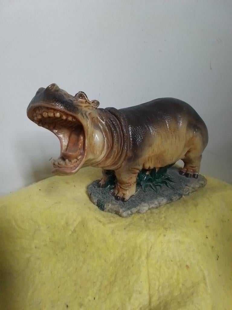 9045) mooi groot beeld  NIJLPAARD  lang 22cm, Antiek en Kunst, Ophalen of Verzenden