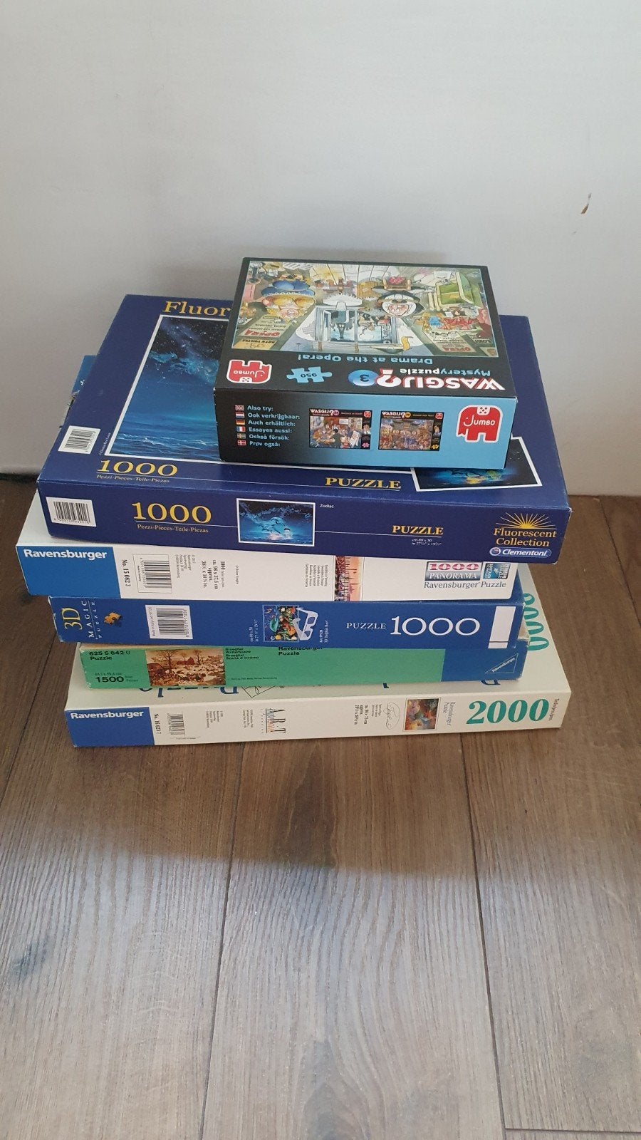 mooie collectie kwaliteitspuzzels- allemaal compleet, Ophalen of Verzenden, 500 t/m 1500 stukjes, Zo goed als nieuw, Legpuzzel