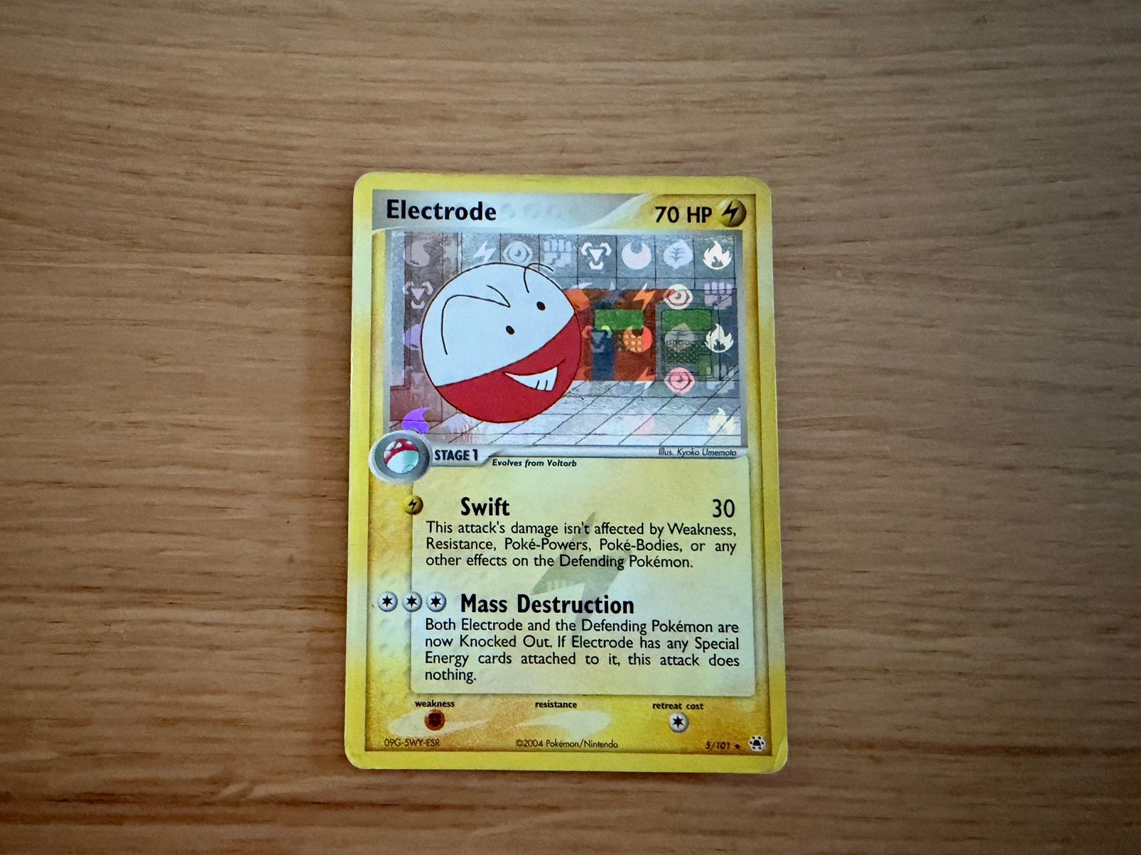 Electrode 5, Ophalen of Verzenden, Gebruikt, Losse kaart