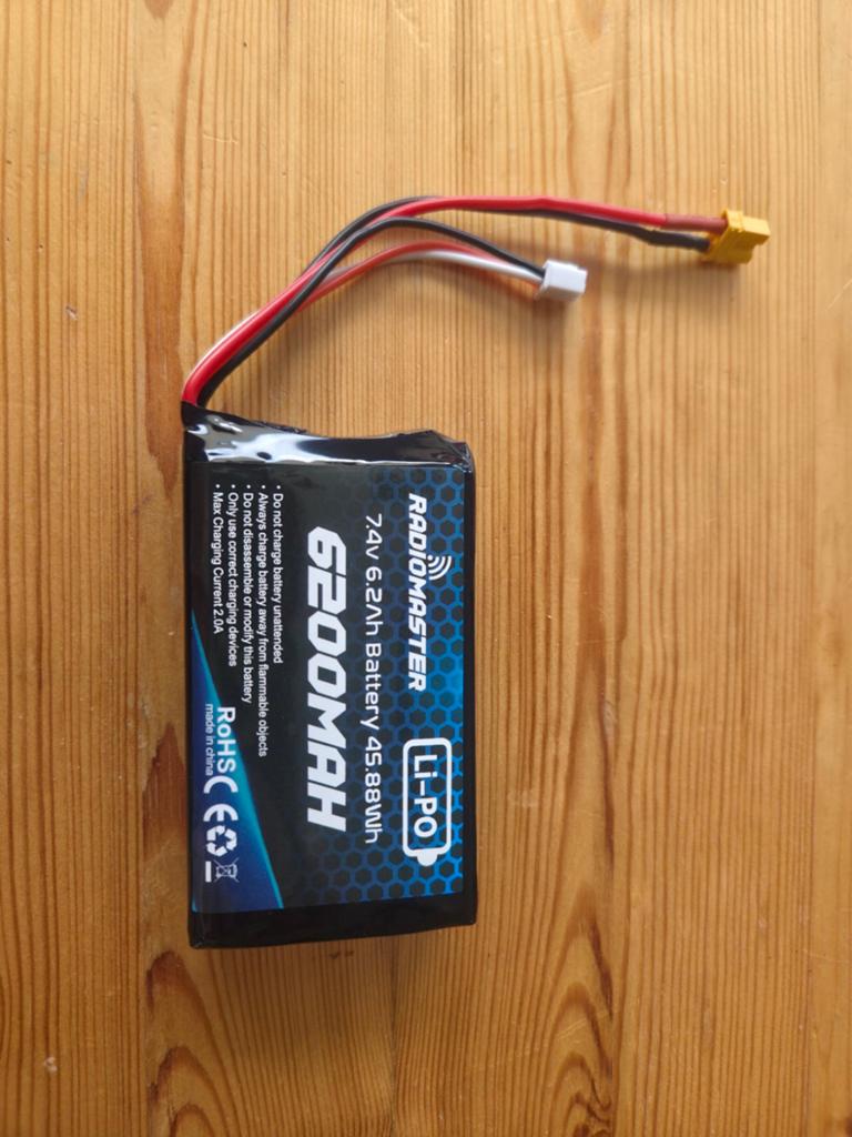 Radiomaster 7.4V 6200mAh Li-Po accu, Ophalen of Verzenden, Nieuw