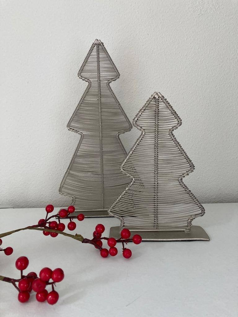 Diga Colmore kerstboom Iron Champagne metaal set-2 Nieuw!, Diversen, Kerst, Ophalen of Verzenden, Nieuw