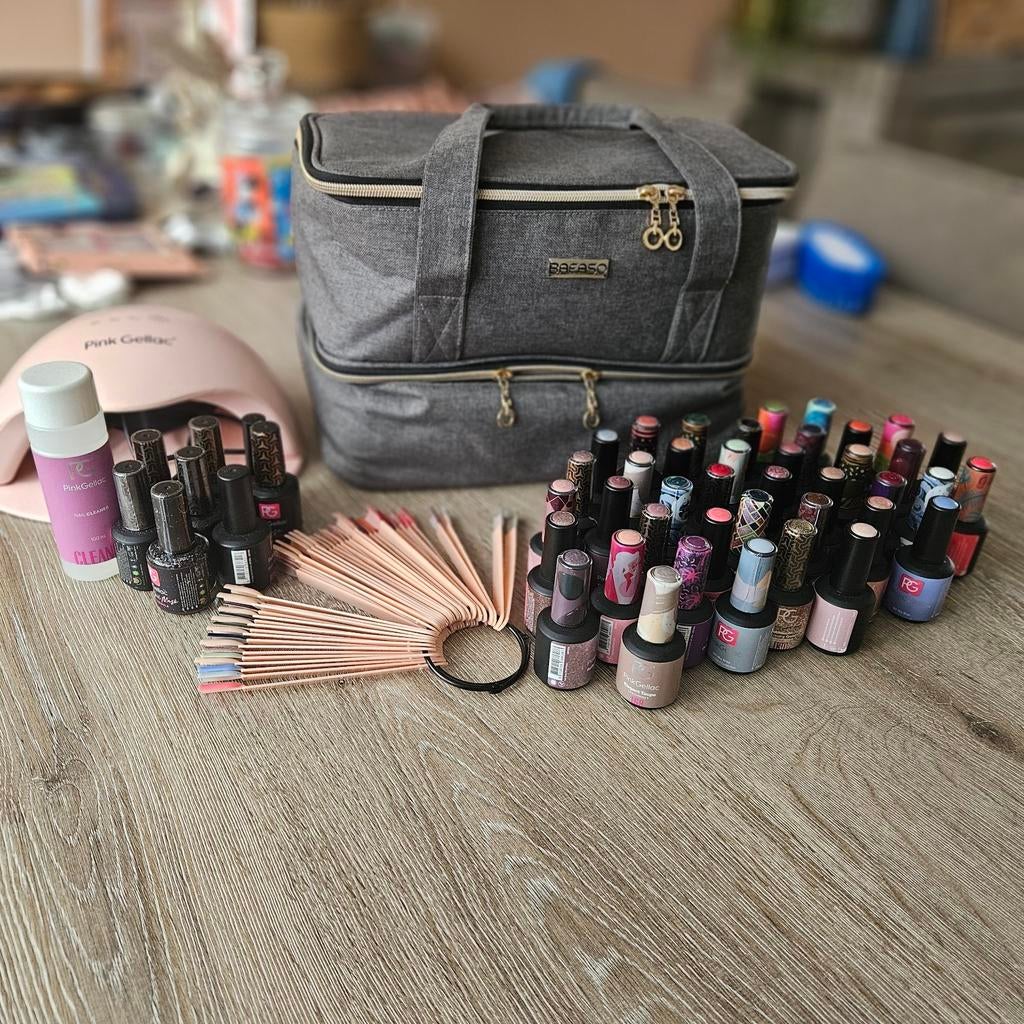 Set van Pink Gellac, Ophalen, Zo goed als nieuw, Overige kleuren, Handen en Nagels
