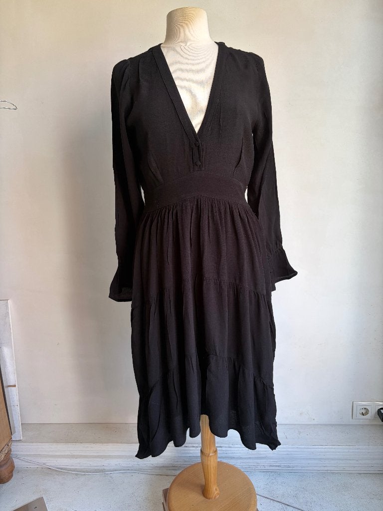 Alix jurk zwart maat s, Alix the label, Verzenden, Zwart, Zo goed als nieuw