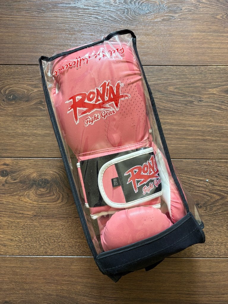 Roze Ronin Fight Gear 10 oz bokshandschoenen, Ophalen of Verzenden, Nieuw, Bokshandschoenen