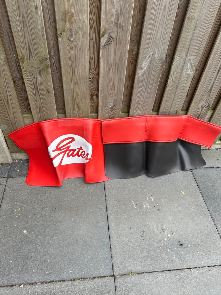 Gates spatlap - rood/zwart met wit logo, Auto-onderdelen, Ophalen of Verzenden, Nieuw, Universele onderdelen