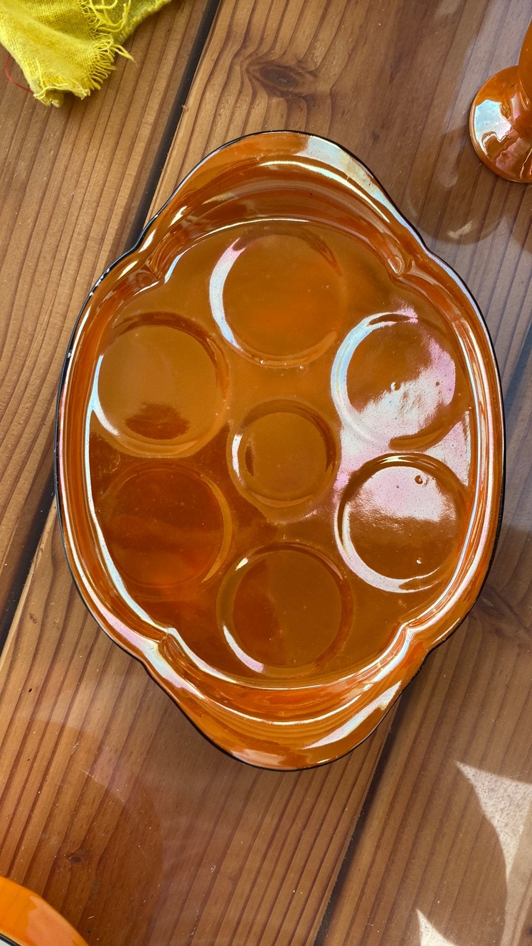 Vicroria china czechoslovakia eierplateau, Antiek en Kunst, Ophalen