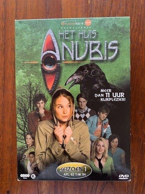 Het Huis Anubis Seizoen 1 afl. 62 t/m 114   4 dvd box, Cd's en Dvd's, Alle leeftijden, Ophalen of Verzenden, Zo goed als nieuw
