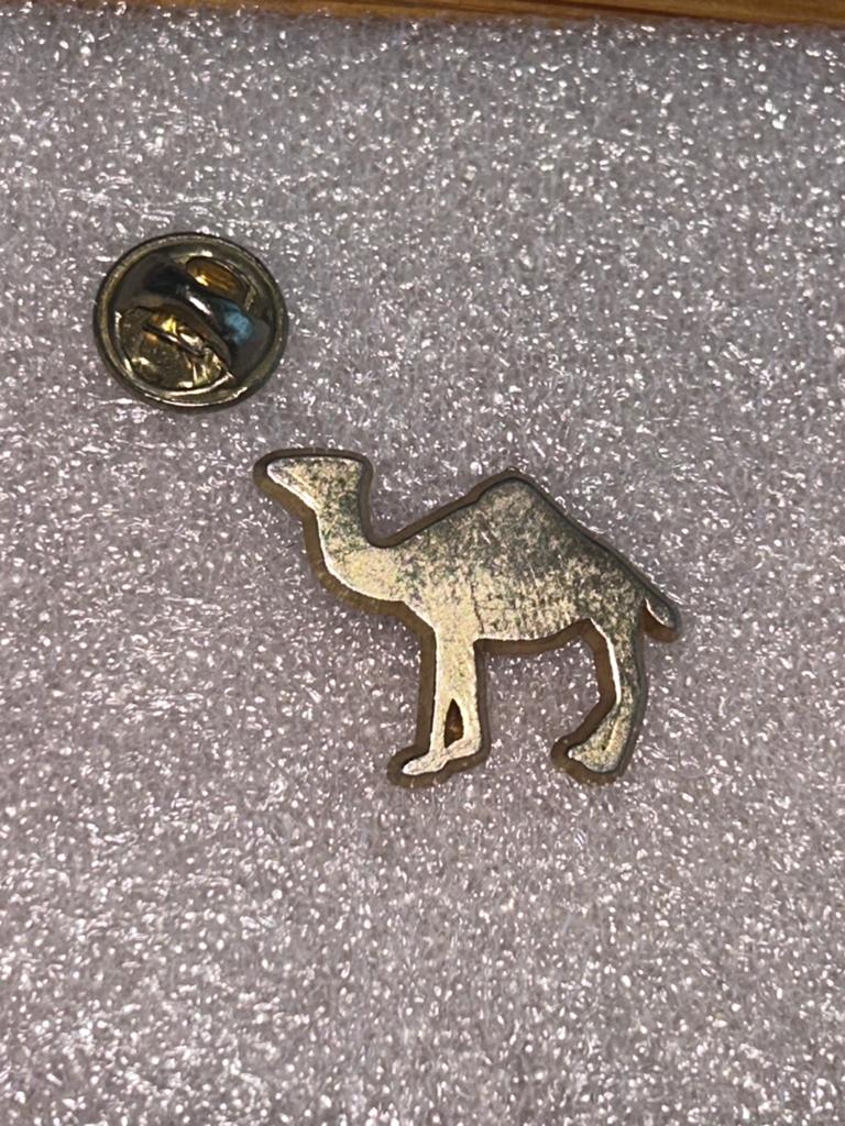 Camel 3, Ophalen of Verzenden, Zo goed als nieuw, Merk, Speldje of Pin