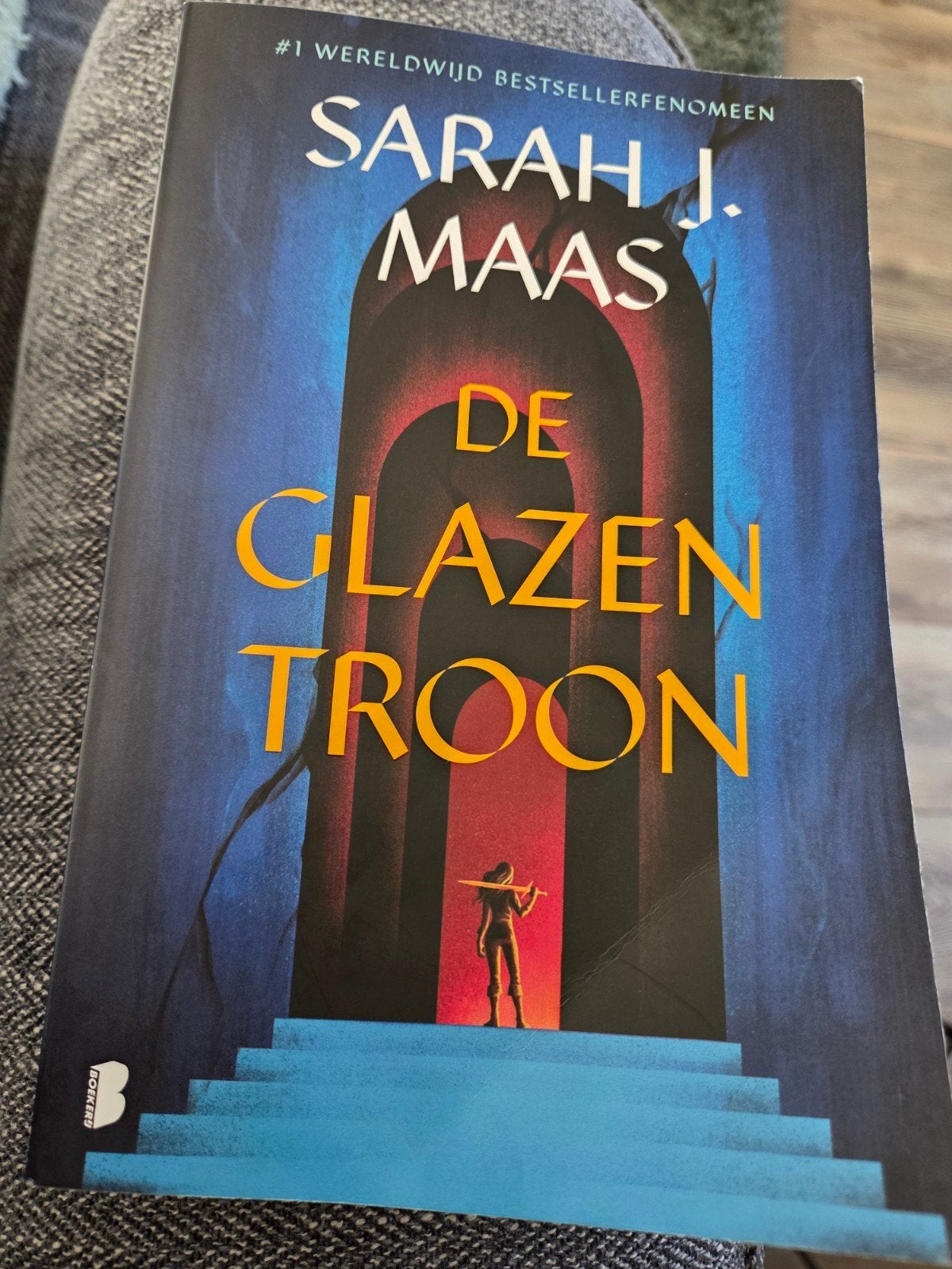 De Glazen Troon - Sarah J. Maas (Zo goed als nieuw), Boeken, Ophalen of Verzenden, Zo goed als nieuw, Sarah J. Maas