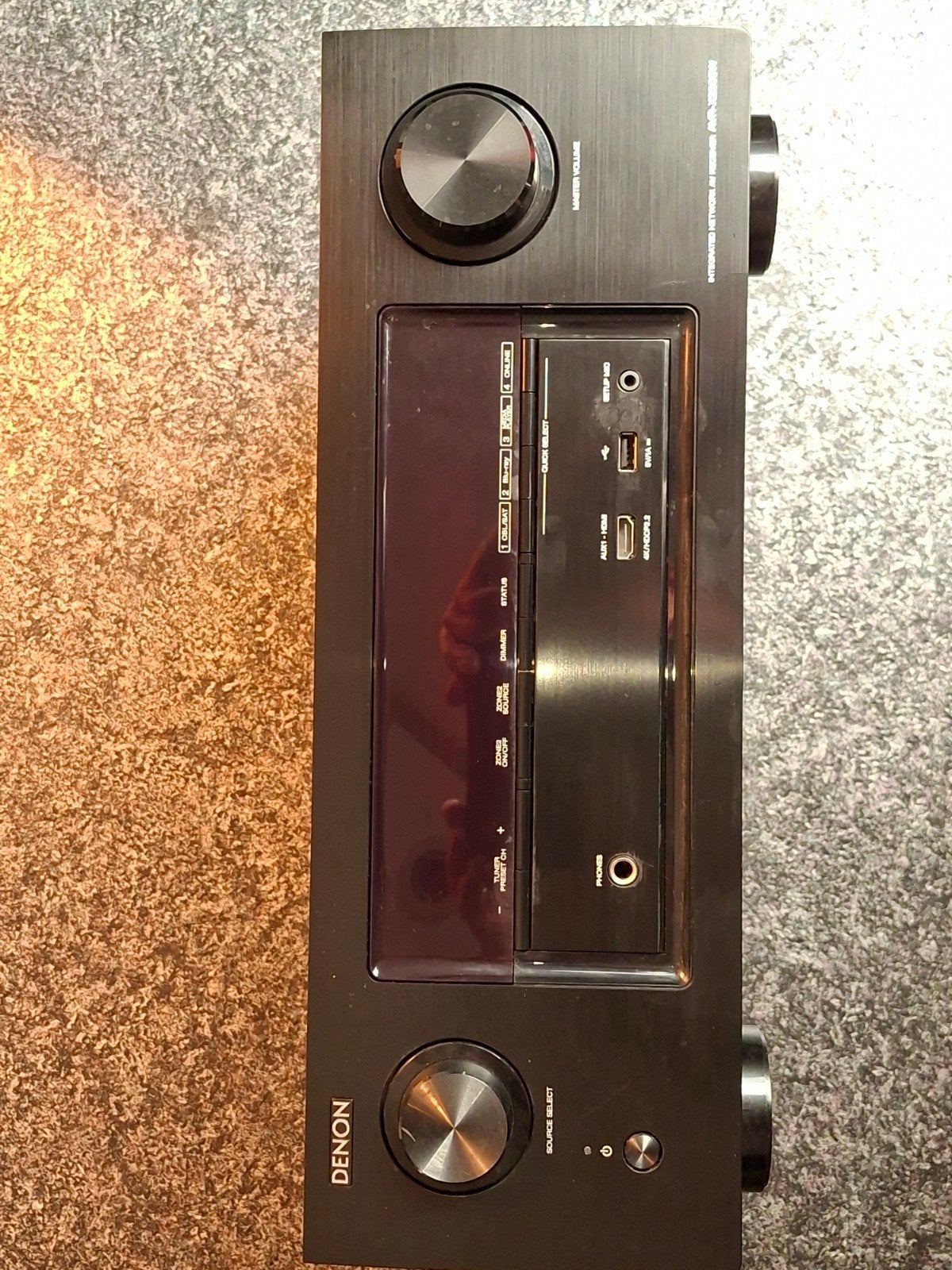 Versterker Denon plus Magnat surround systeem., Ophalen, Denon, Zo goed als nieuw, 60 tot 120 watt