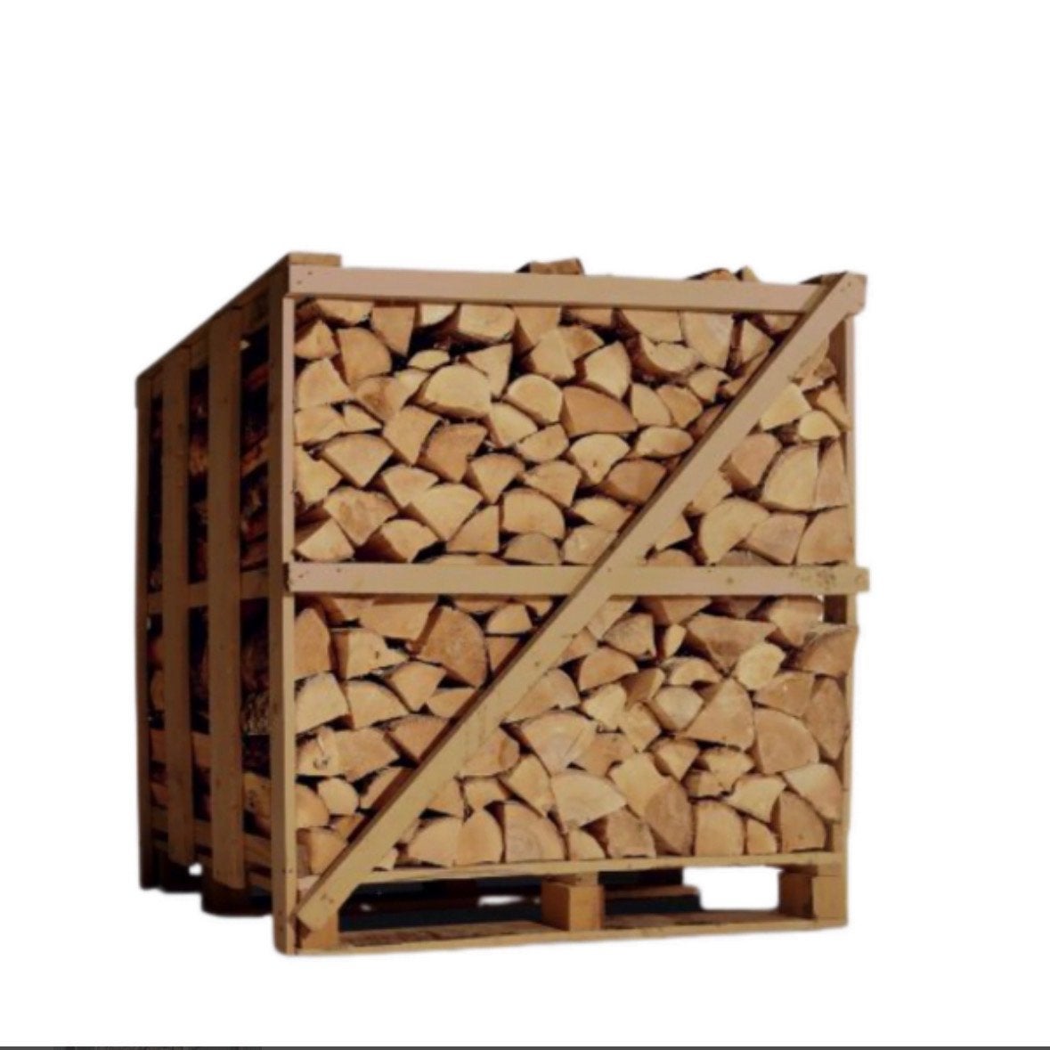 Gekloofd ovengedroogd haardhout EIK, Tuin en Terras, 6 m³ of meer, Ophalen, Eikenhout, Blokken