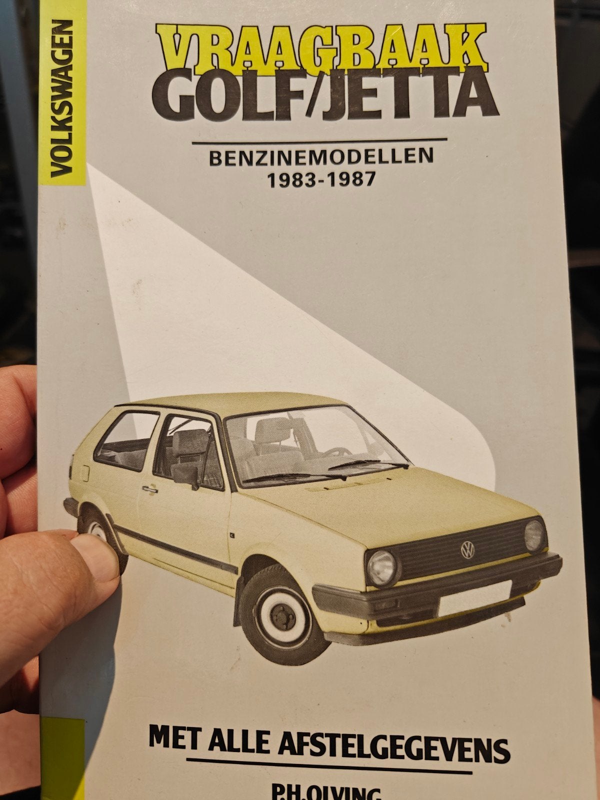 Vraagbaak Volkswagen Golf 1983-1987, Auto diversen, Handleidingen en Instructieboekjes, Ophalen of Verzenden