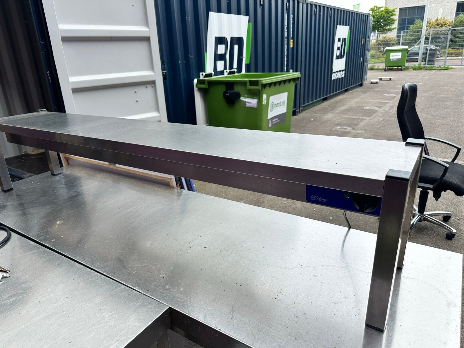 RVS Warmhoudbrug ProLine - Horeca Keukenapparatuur, Zakelijke goederen, Horeca | Keukenapparatuur, Ophalen, Gebruikt, Overige typen