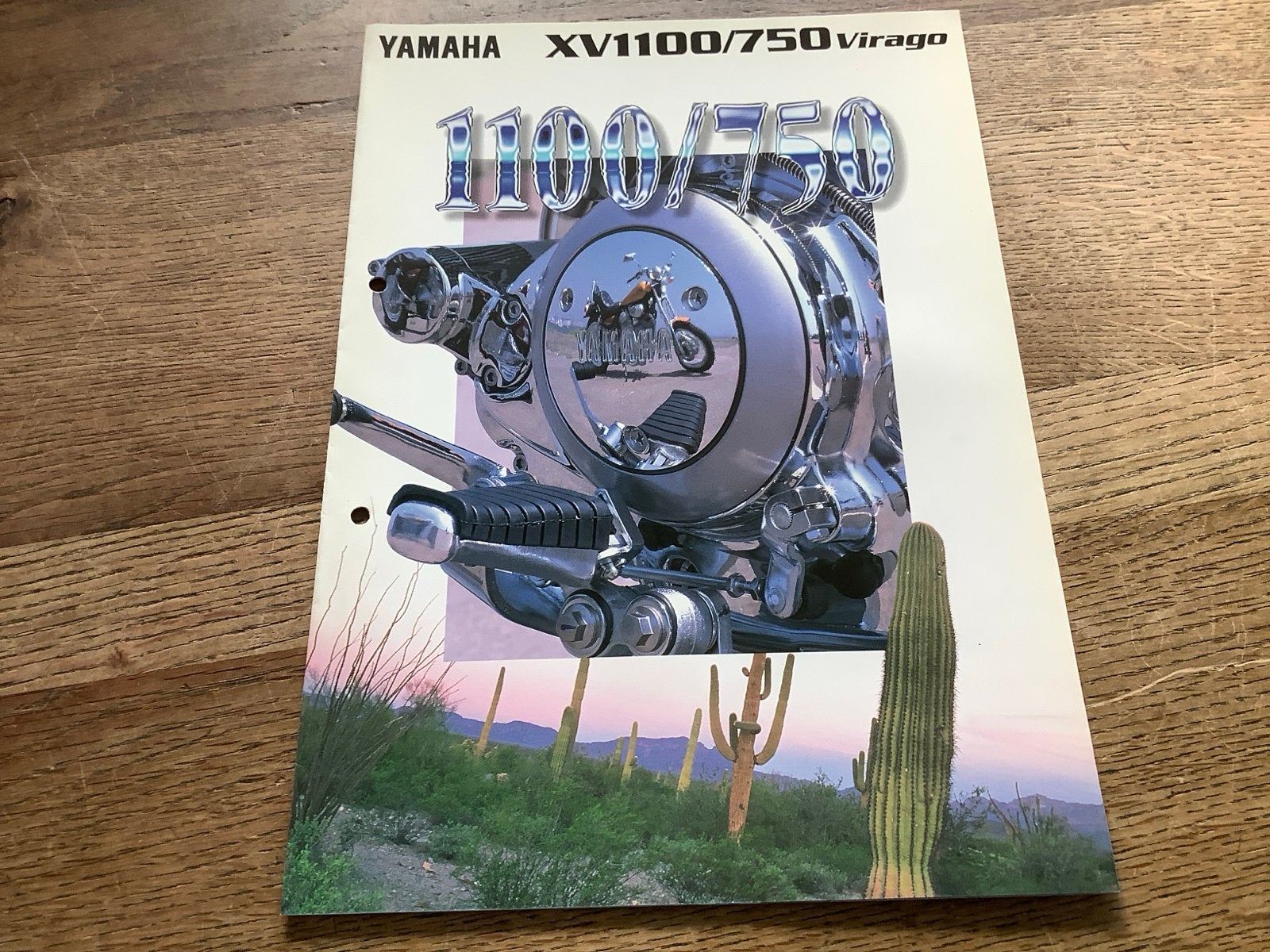Yamaha XV1100/750 Virago brochure.  (66), Verzenden, Yamaha