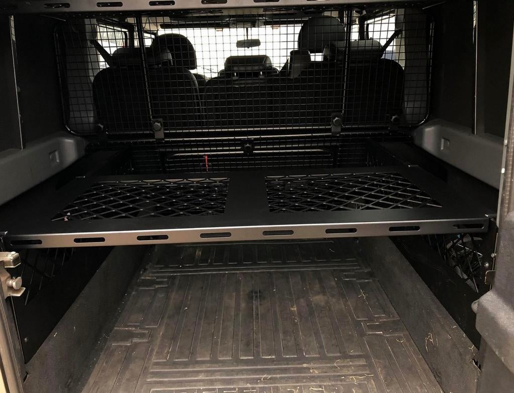 Flatdog UK Cargo cage en shelves Land Rover Defender 110, Ophalen, Gebruikt