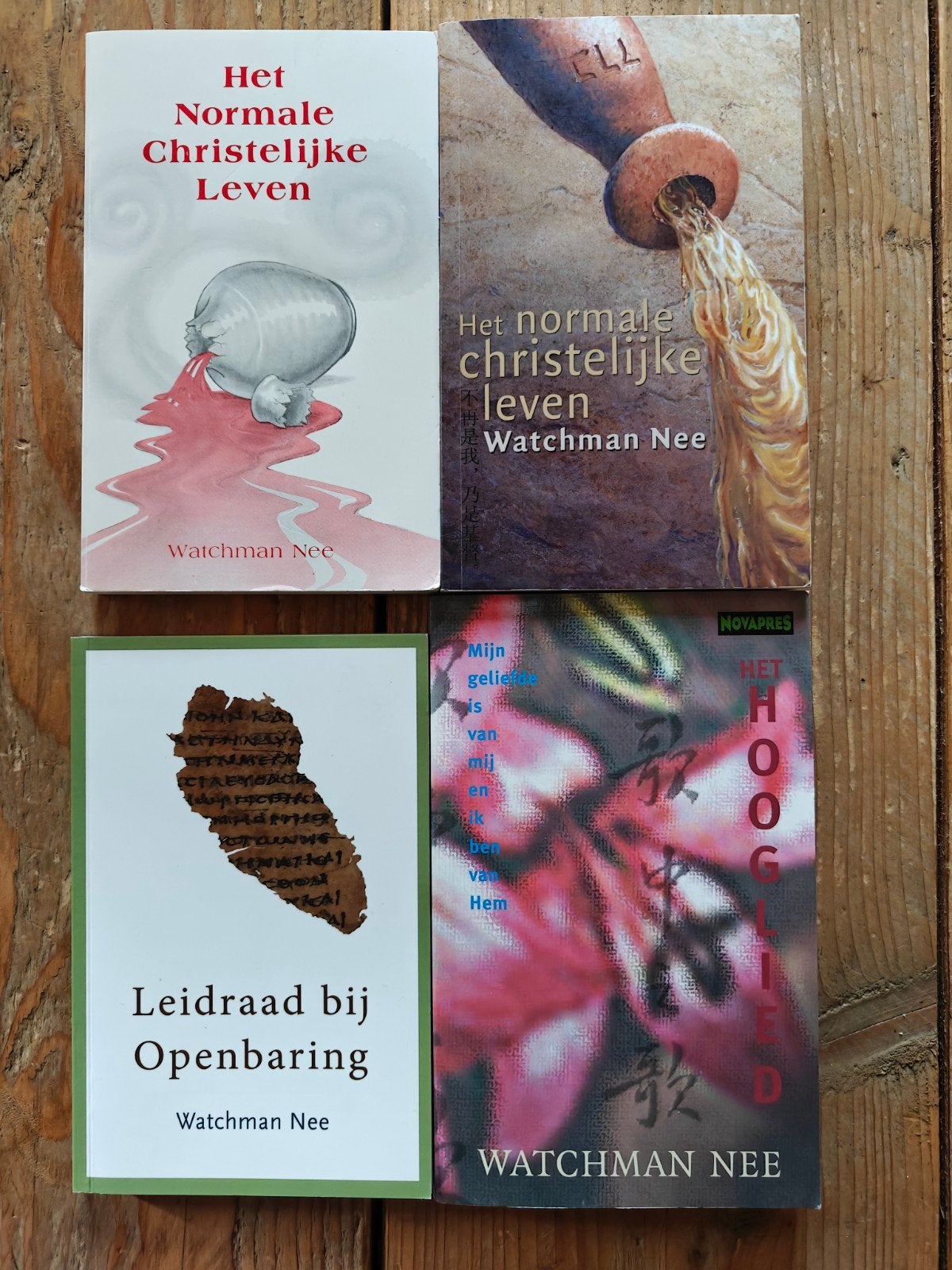 4 Boeken van Watchman Nee., Boeken, Ophalen of Verzenden, Zo goed als nieuw