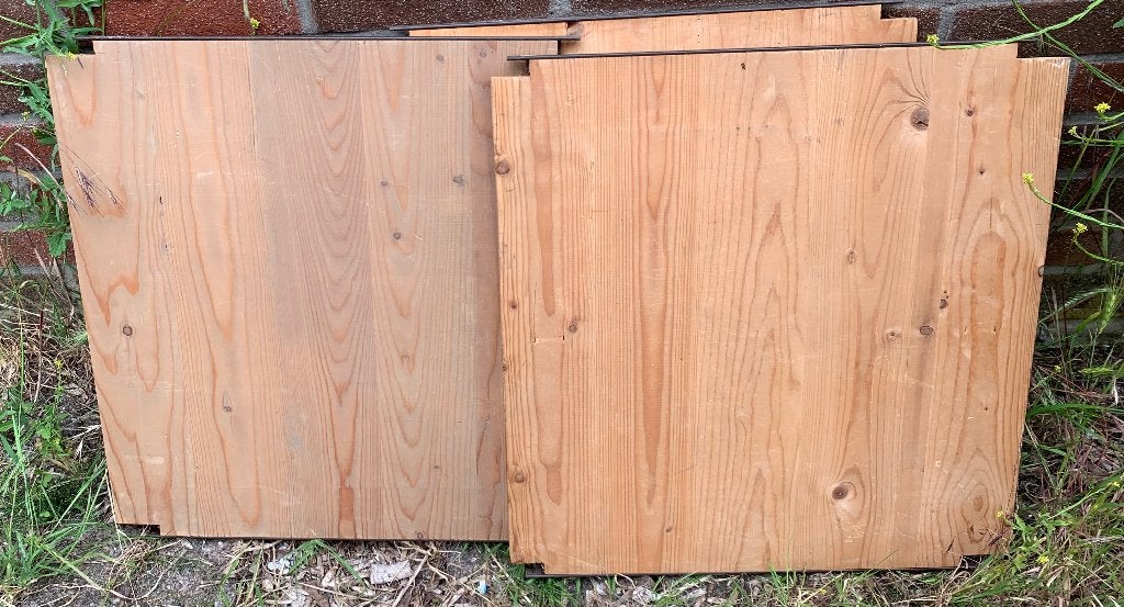 3 x lundia 50 cm bij 50 cm stelling planken, Ophalen, Gebruikt